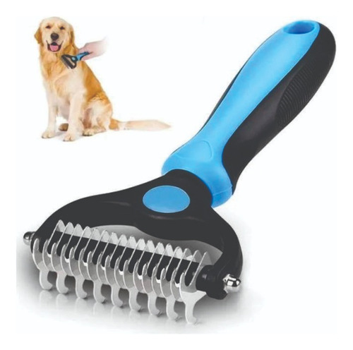 Cepillo Quita Pelo Nudo Limpieza Para Mascota Pet Brush 