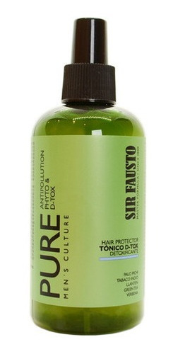 Sir Fausto Pure Tónico Detox Para Cabello Hidratante 250ml 