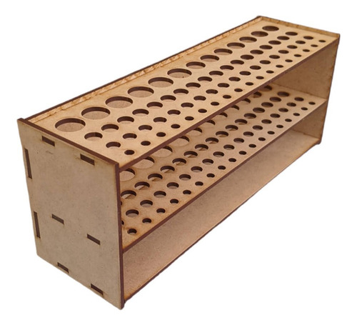 Mueble Estante Organizador Para Pinceles De Mdf
