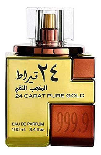 Perfume Lattafa 24 Carat Pure Gold 100 Ml