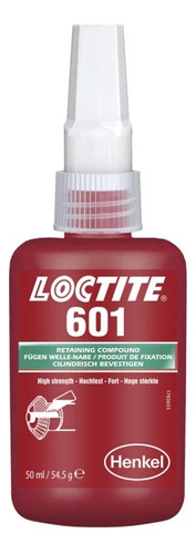 Loctite 601 Retenedor Alta Resistencia Botella 50ml