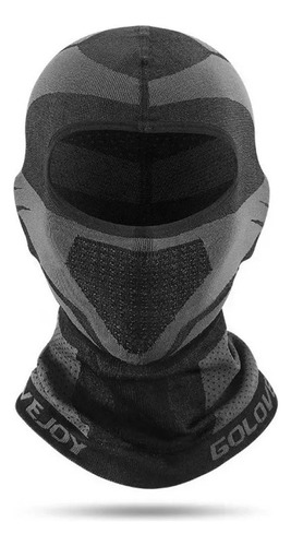 Gorra Ninja Balaclava con protección UV, resistente al calor, color negro