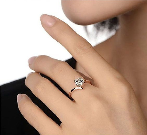 Anillo Compromiso Mod. Helical Roma +baño Oro + Grabado