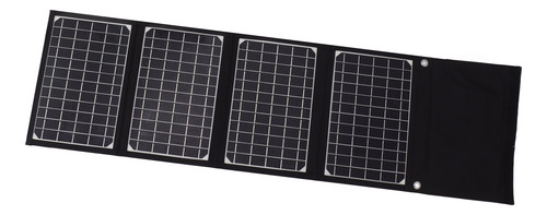 Panel Solar Plegable Portátil De 4 Secciones Para Acampar Al