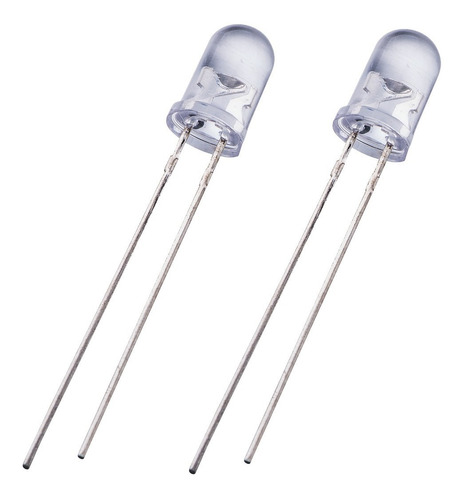 10x Led Azul 5mm Alto Brillo Alta Luminosidad Arduino