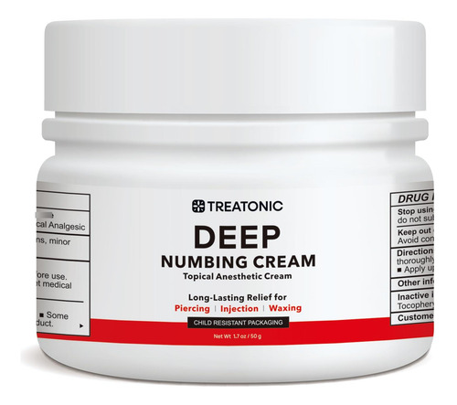 Crema Anestésica Profunda Marca Modelo Específico