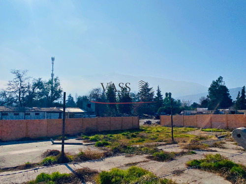 Vass Vende Terreno 29.700 M2 Las Vizcachas, Santiago