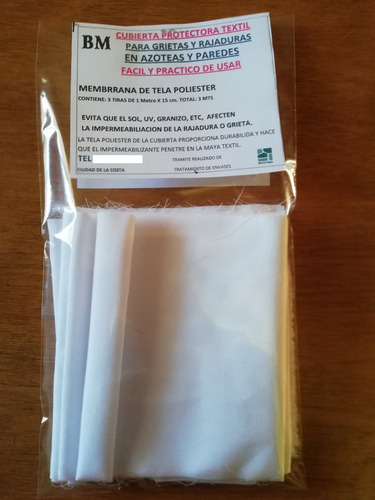 Membrana Protectora Poliester, No Asfaltica, Para Techos Etc