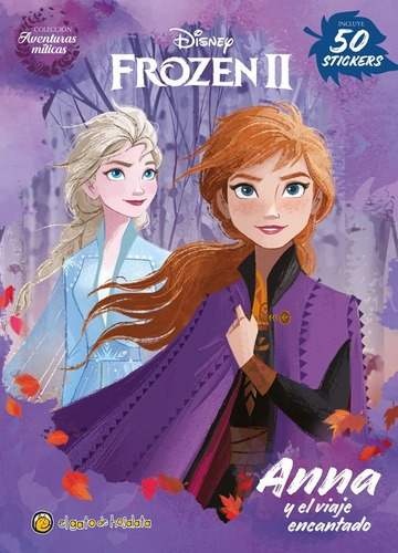 Disney Frozen Libro Anna Y El Viaje Encantado  Asc