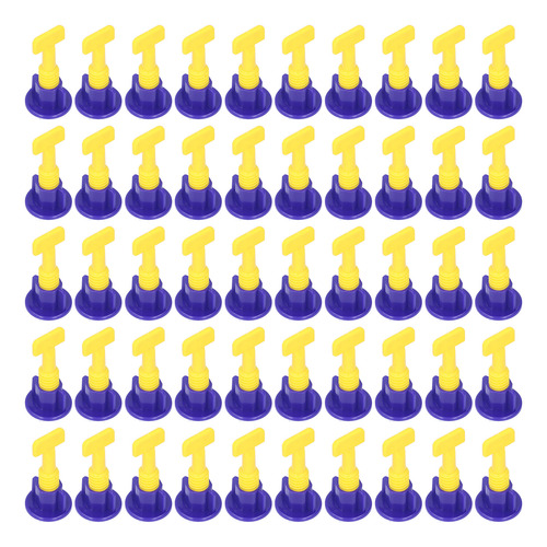 Kit De Sistema Nivelación Azulejos 50 Piezas Espaciador Piso