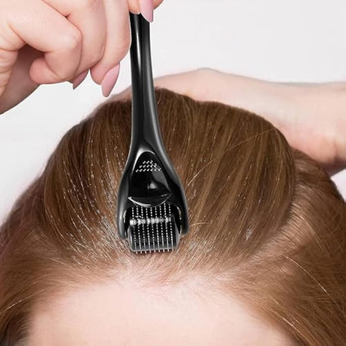 Rodillo Derma Para Barba Y Cabello Facial, Rodillo