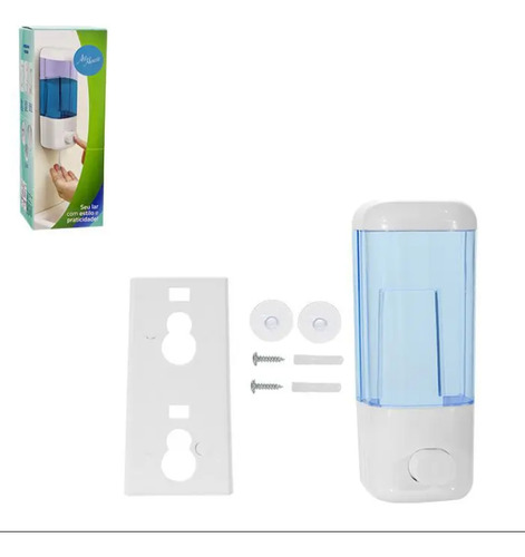 Porta Sabonete Liquido De Parede Dispenser Capacidade 600 Ml