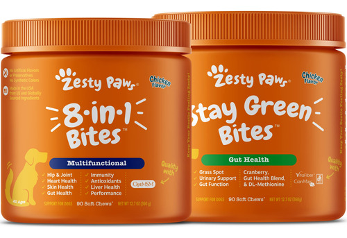 Suplemento Multifuncional Perros Salud Intestinal Zestypaws 