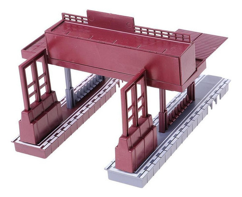 1:87 Modelo De Estação De Trem Modelo De Medidor De