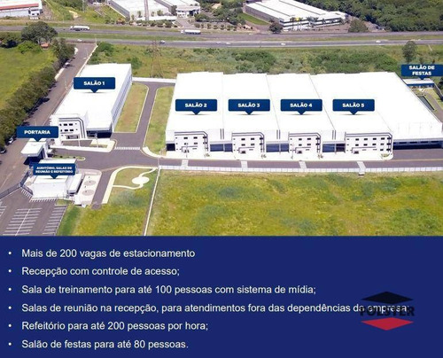 Imagem 4 de 9 de Galpão Para Alugar, 3333 M² Por R$ 45.000,00/mês - Loteamento Industrial Salto Grande I - Americana/sp - Ga0107