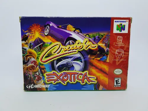 Apenas A Caixa - Cruis'n Exotica - Nintendo 64 + Manual Usa