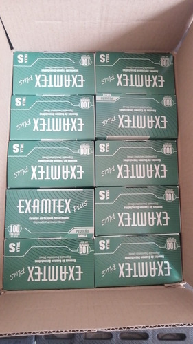 Guantes De Látex Y Nitrilo (s/m/l) Caja 100 Und Y Por Bulto