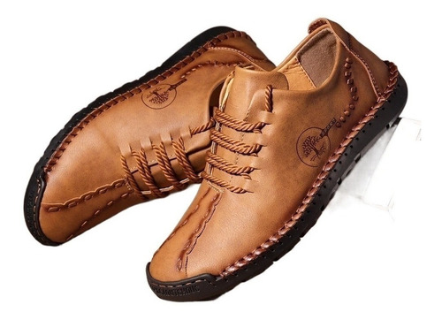 Mocasines Zapatos Casual Cuero Causales Calzado Hombre