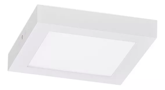 Plafón Panel Cuadrado Led 24w Blanco Cálido 30x30 Cm Idoler