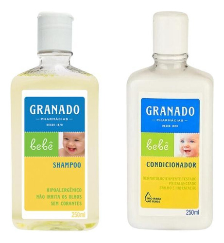 Kit Granado Babe Tradicional Shampoo 250ml +cond 250ml