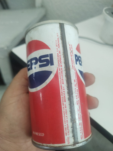Lata Antigua De Pepsi Años 80s (Usado)