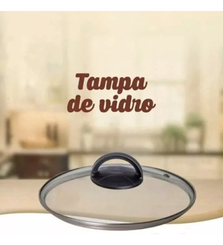 Panela Caçarola De Arroz E Feijão Antiaderente Vermelho Top