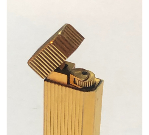 Encendedor Cartier Orig. Enchapado En Oro Para Service (Usado)