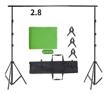 Comprar Soporte Porta Fondo 2.8 X 3 + Fondo Infinito Blanco O Verde