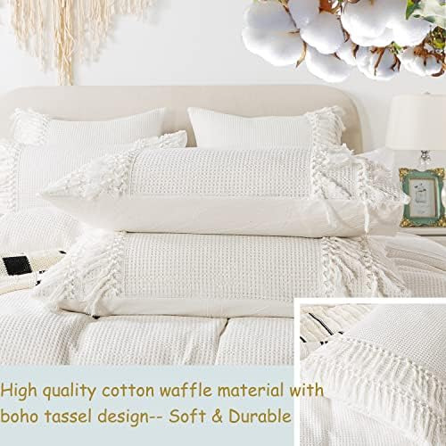 Fadfay Ropa De Cama Bohemia De Algodón, Juego De Funda Nórdi