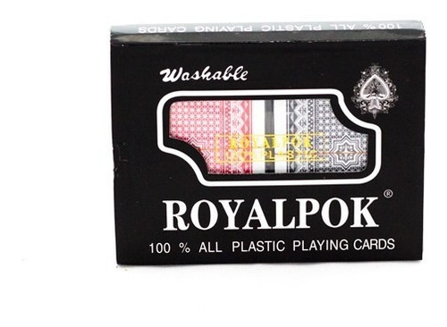 Juego Poker Doble Plastico Royalpok