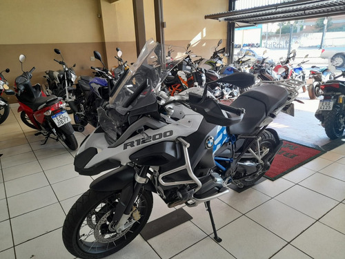 Imagem 3 de 6 de Bmw R 1200 Gs Adventure Azul 2018