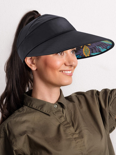 2 Sombreros De Visera De Sol Gorro De Protección Uv De Playa