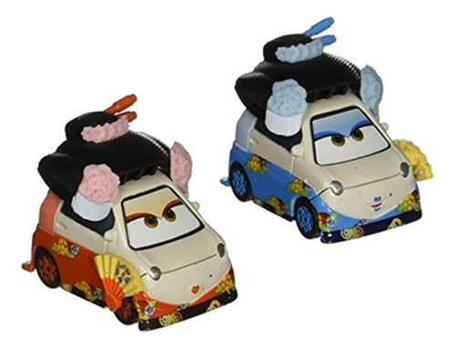 Cars Shigeko Y Okuni Vehículo 2-pack