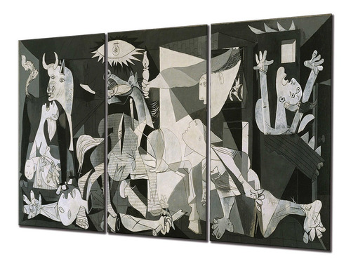 Cuadro Tríptico El Guernica