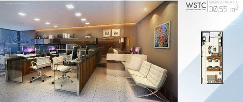 Sala À Venda, 33 M², Nova, Wstc, Alto Padrão, Financia - Edson Queiroz - Fortaleza/ce - Sa0015
