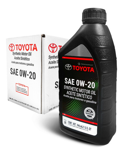 Aceite Toyota Sintético Original 0w-20 