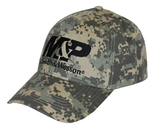 Smith And Wesson M&p Gorra Para Hombre Logo Bordado Camo Cap