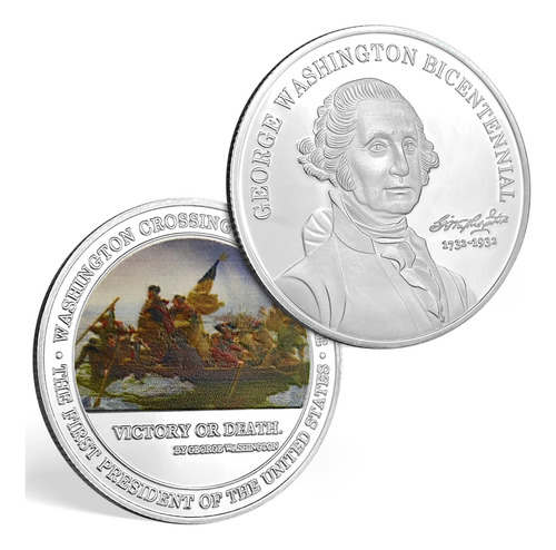 Moneda Conmemorativa Del Bicentenario De Estados Unidos Geor
