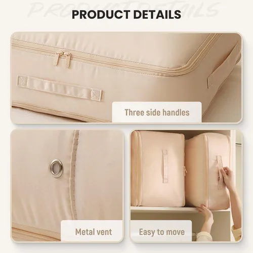 Organizador De Ropa, Bolsa Para Guarda De Acolchados_rosa M