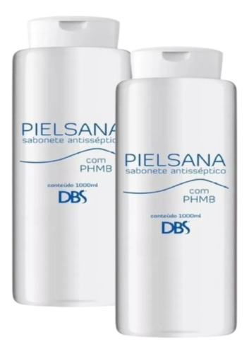 Kit 2 - Pielsana Sabonete Antisséptico C/ Phmb - 2x1000ml