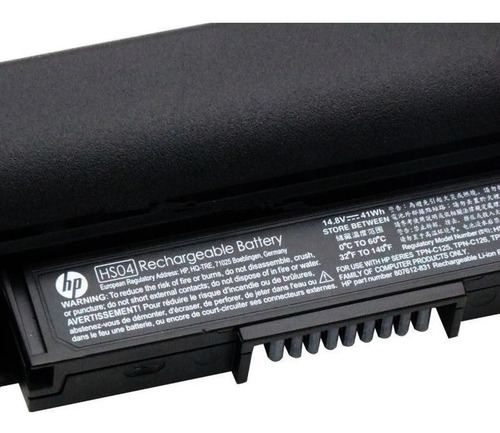 Imagen 3 de 3 de Baterias Laptop Hp Hs03 Hs04 Jc03