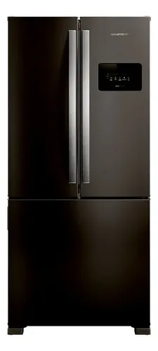 Geladeira Brastemp Frost Free French Door Preta - Bro85me