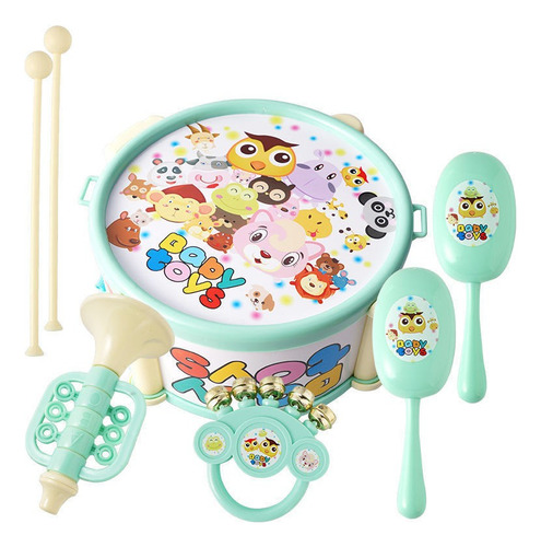 Juego De Instrumentos Musicales Para Niños, 7 Piezas, Instru