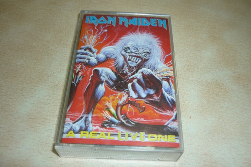 Iron Maiden A Real Live One Cassette 10 Puntos Jcd055