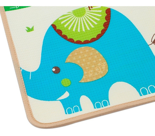 Alfombra Antigolpes Reversible Carestino 200x180 (jungla)