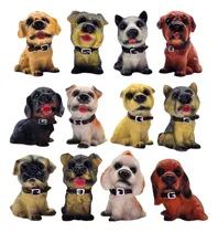 Comprar Kit 12 Mini Cachorrinhos Resina Estatueta Enfeite Decoracao