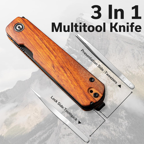 Cuchillo Civivi Sendy Multiherramienta 3 En 1 Edc