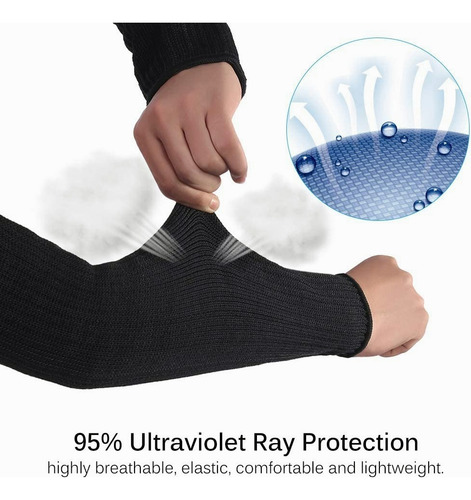 Guantes+mangas Proteccion Anticorte Hilo Acero Inox Nivel 5