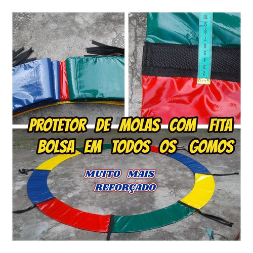 Protetor Forte+rede+6 Isotub. P/cama Elastica 2.00mts+brinde