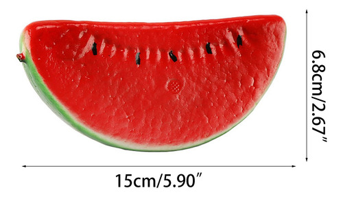 Simulación De Sandía Artificial Modelo De Fruta Alimento Rea | Cuotas sin interés Simulación De Sandía Artificial Modelo De Fruta Alimento Rea | Cuotas sin interés